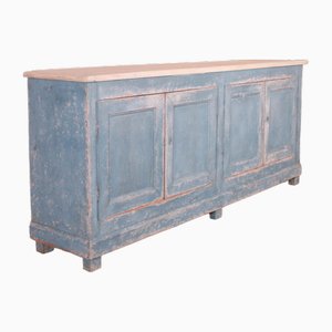 French Blue Painted Enfilade