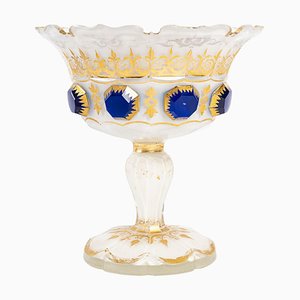 19th Century Enamelled Opaline Bowl