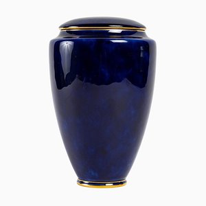 Art Deco Vase mit Deckel von The Manufacture De Sèvres