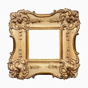 Decorated Gilt Picture Frame, 19th Century