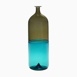 Art Glas Bolle Vase von Tapio Wirkkala für Venini, Murano, 1960er