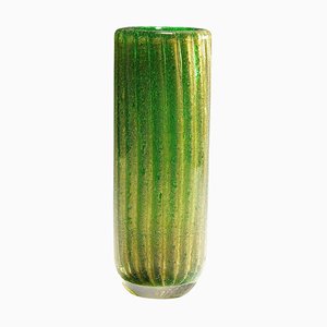 Large Submerged Glass Vase by Carlo Scarpa for Venini Murano, 1930s