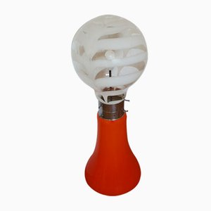 Murano Glass Lamp attributed to Carlo Nason for Mazzega, 1970s
