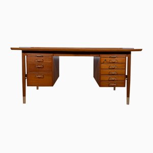 Scrivania Mid-Century in teak, anni '70