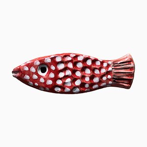 Fish-Shaped Red Knife Door from Popolo