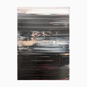 Benoit Guerin, Black Storm, 2023, Acrylique sur Toile