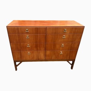 Chest of 8 Drawers in Teak by Borge Mogensen