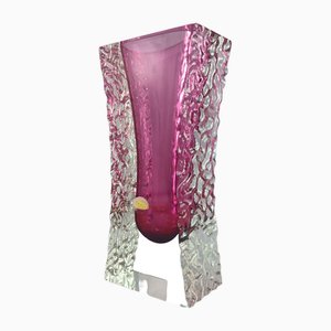 Vase Jarron Murano Sommerso par Alessandro Mandruzzato pour Made Murano Glass, 1960s