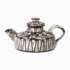 Vintage Teekanne aus Keramik von Gerhard Liebenthron, 1960er