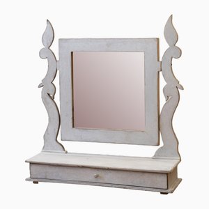 Wooden Dressing Table Mirror, 1890s