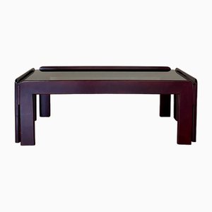Mahogany Coffee Table by Afra & Tobia Scarpa for Cassina, 1960s
