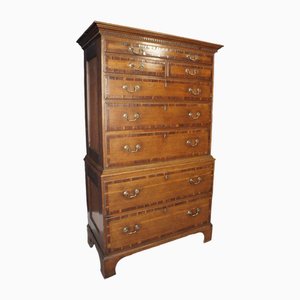Small Antique Oak Dresser, 1700s