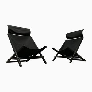 Chaises Pliantes Modèle Hestra Minimaliste Postmoderne par Tord Björklund pour Ikea, 1980s, Set de 2