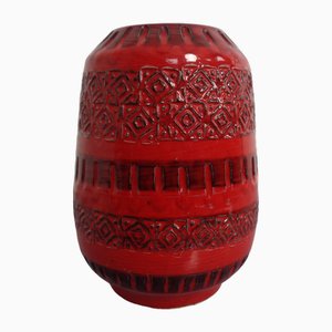 Jarrón de cerámica de Aldo Londi para Bitossi, años 60
