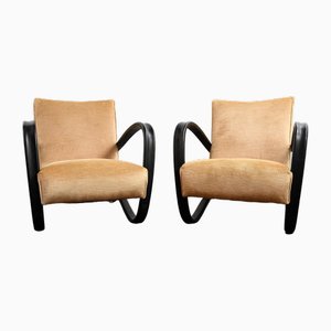 H 269 Armchairs by J. Halabala for Thonet, Set of 2
