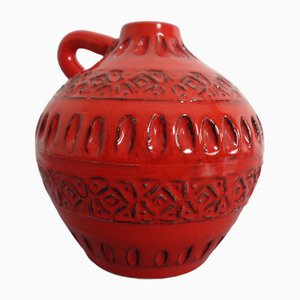 Vaso in ceramica di Aldo Londi per Bitossi, anni '60