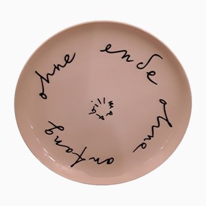 Wall Plate in Porcelain from Rosenthal, 1970s