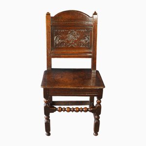17th Century Lancashire Chair in Oak