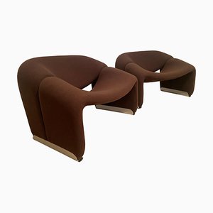 Groovy Armchairs by Pierre Paulin for Artifort, 1960s, Set of 2