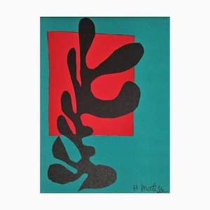 Henri Matisse, Boxeur Nègre, 1949, Litografía