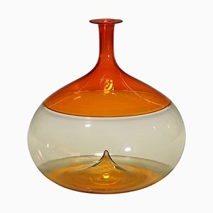 Vale Bolle vintage in vetro artistico di Murano attribuita a Tapio Wirkkala per Venini, anni '60