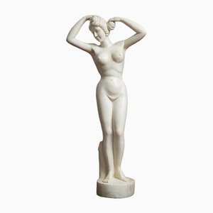 Artista romano, figura femminile, XIX secolo, marmo