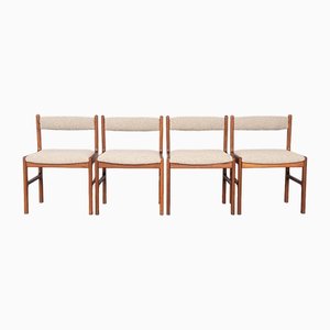 Midcentury Teak Dining Chairs from McIntosh, 1960s, Set of 4