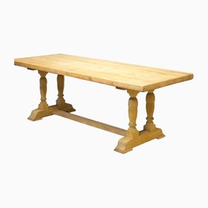 Vintaged Dining Table in Bleached Oak