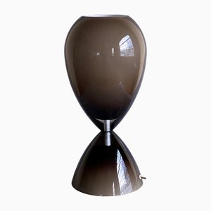 20th Century Brown Overlay Dune Murano Glass Table Lamp, Italy, 1990s