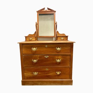 Dressing Table with Drawers & Mirror