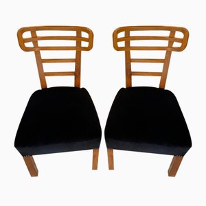 Set of Art Deco Dining Chairs