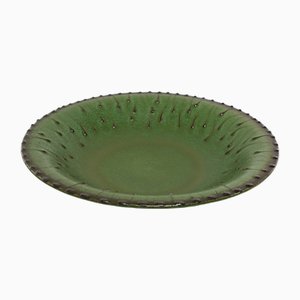 Green Ceramic Wall Plate from Alka
