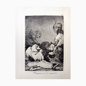 Francisco de Goya, Los Caprichos: Obsequio a el Maestro, Acquaforte