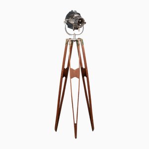 English Theatre Lamp on Tripod Stand from Strand Electric, 1960