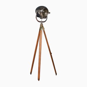 20th Century English Strand Electric Theatre Lamp on a Tripod Stand, 1960