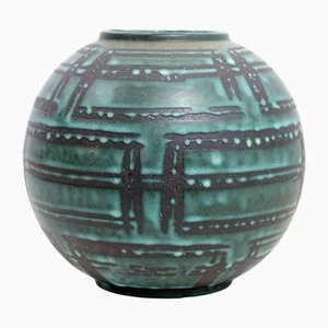 Vaso Art Deco in ceramica, Cartens, Germania, anni '60