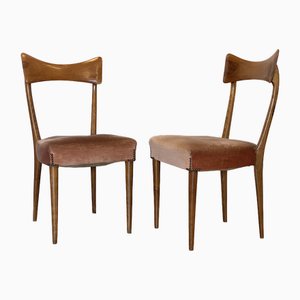 Dining Chairs in the style of Ico Parisi, 1960s, Set of 2
