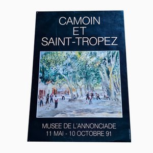 Affiche d'Exposition Camoin & St Tropez, 1991