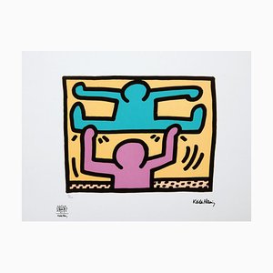 Keith Haring, Gymnastique, Fin du 20e siècle, Impression