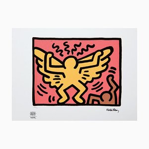 Keith Haring, Mosca, fine XX secolo, stampa