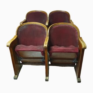 Polish Double Cinema Chairs, 1950s