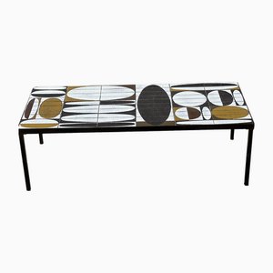 Table Basse Modèle Ellipses par Roger Capron, 1955