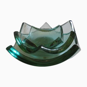 Vintage Glass Dishes by Stephen Schlanser, 1998, Set of 3