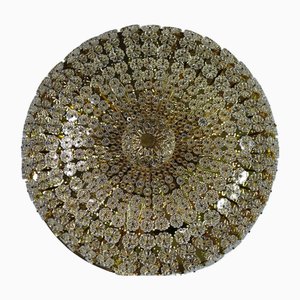 Lampada da soffitto con fiori in cristallo di Emil Stejnar, Austria, anni '60
