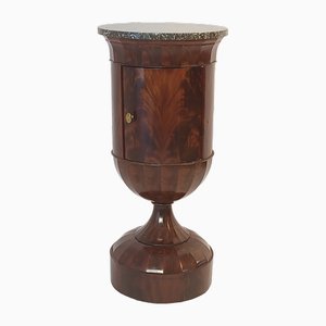 French Drum Table in Mahogany, 1830