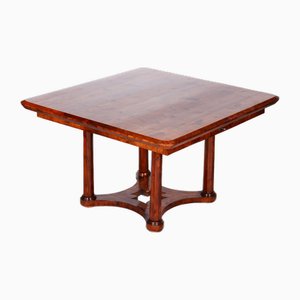 Biedermeier Dining Table in Yew Wood, Austria, 1830s