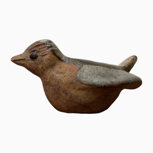 Figura de pájaro vintage de cerámica de Treman Pottery, Reino Unido, años 70