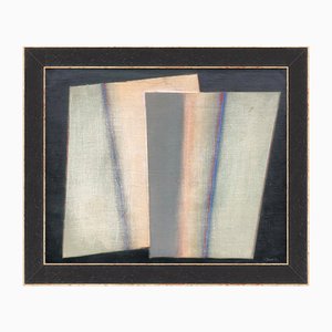 Felice Canonico, Abstract Composition, 1970s, Mixed Media, Framed