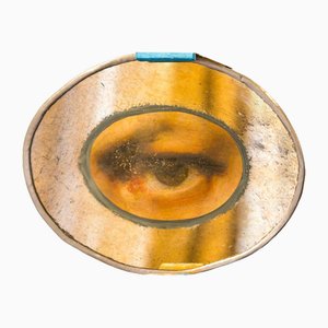 Silberner Restless Eye Spiegel von Unique Mirrors