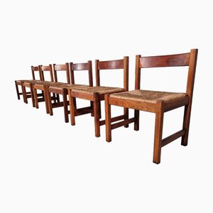Torbecchia Chairs by Giovanni Michelucci for Poltronova, 1960s, Set of 6
